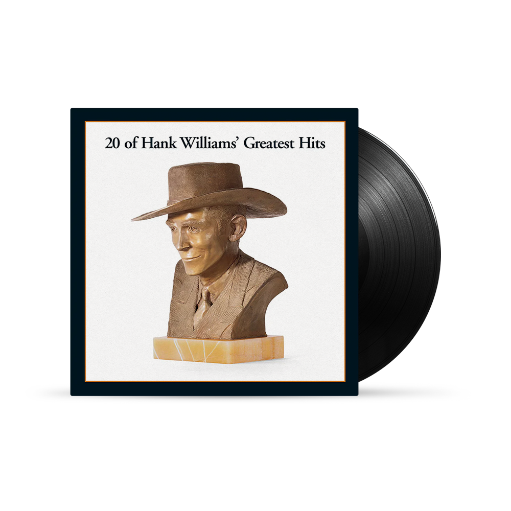 20 Greatest Hits: Best of Hank Williams (Vinyl) - Lost Highway Records, image size:1000x1000