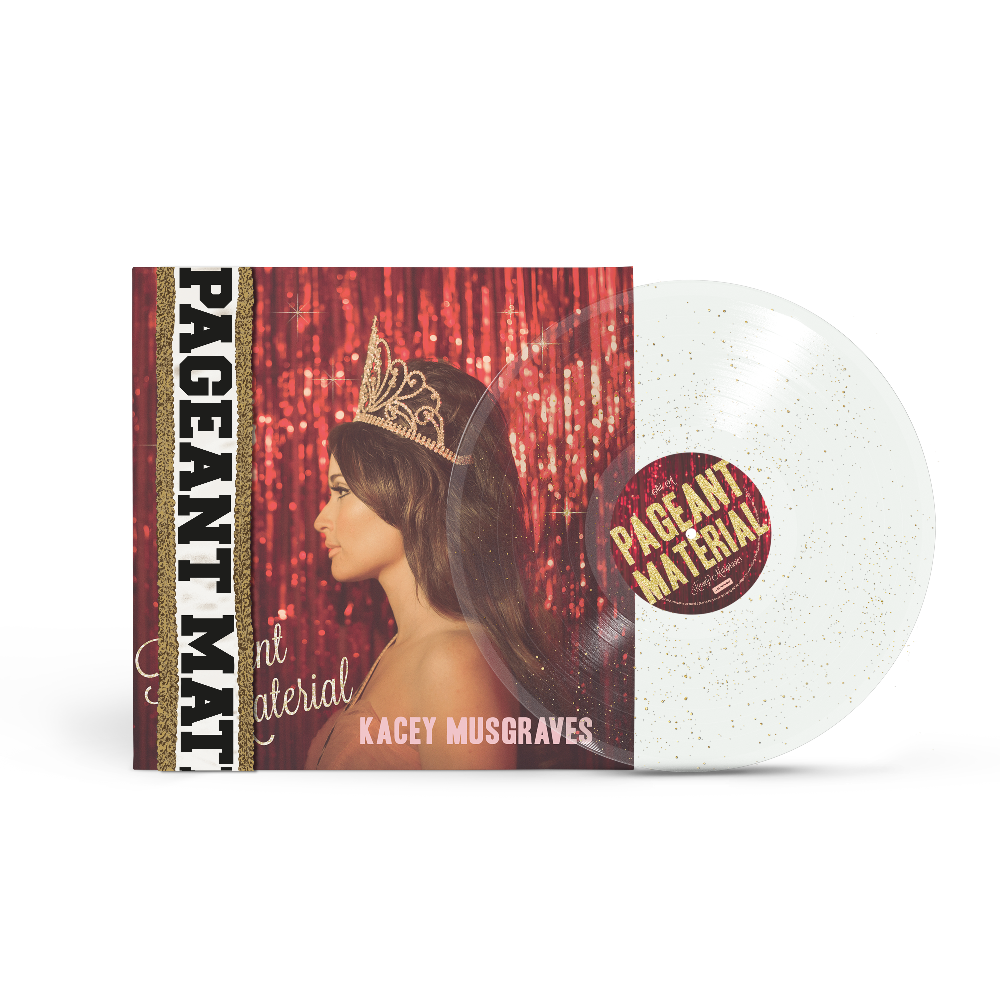 Pageant Material 10th Anniversary Gold Glitter Vinyl - Lost