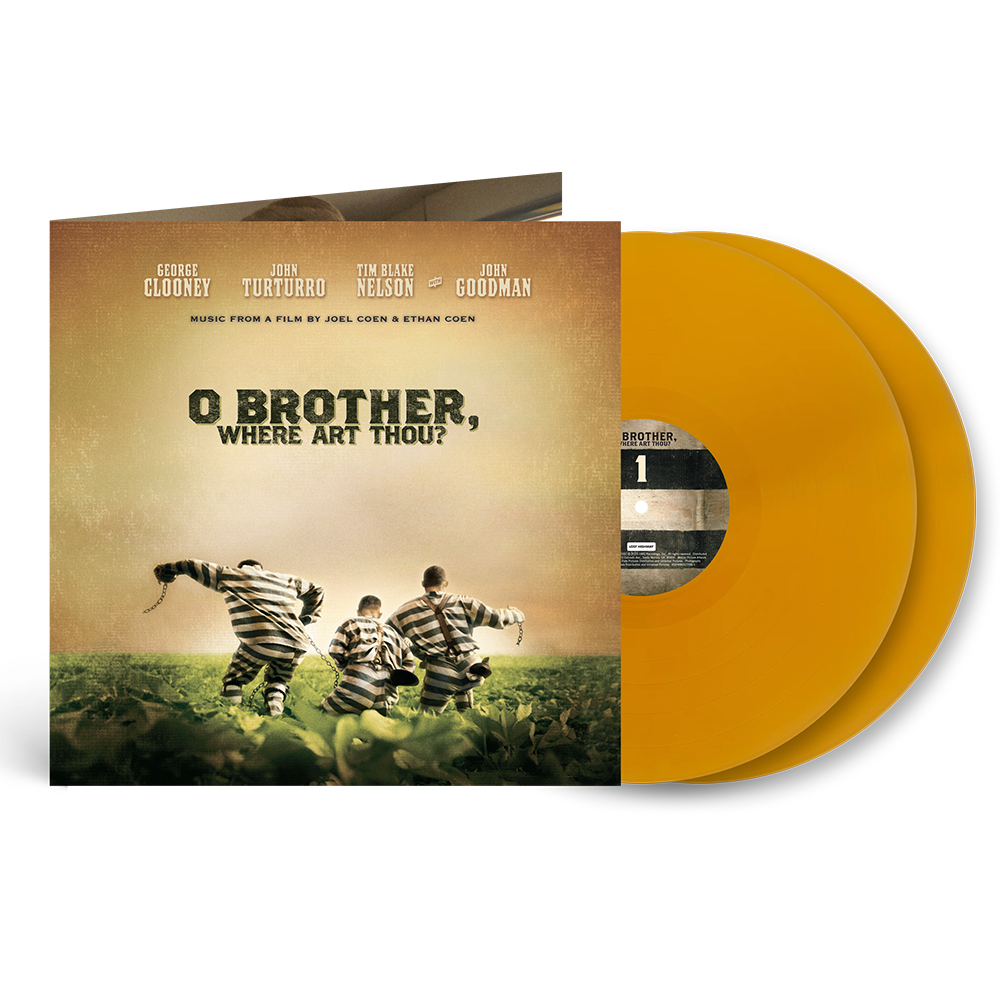 O Brother, Where Art Thou Soundtrack (25 Year Anniversary Edition) Exclusive Sunshine Gold Vinyl